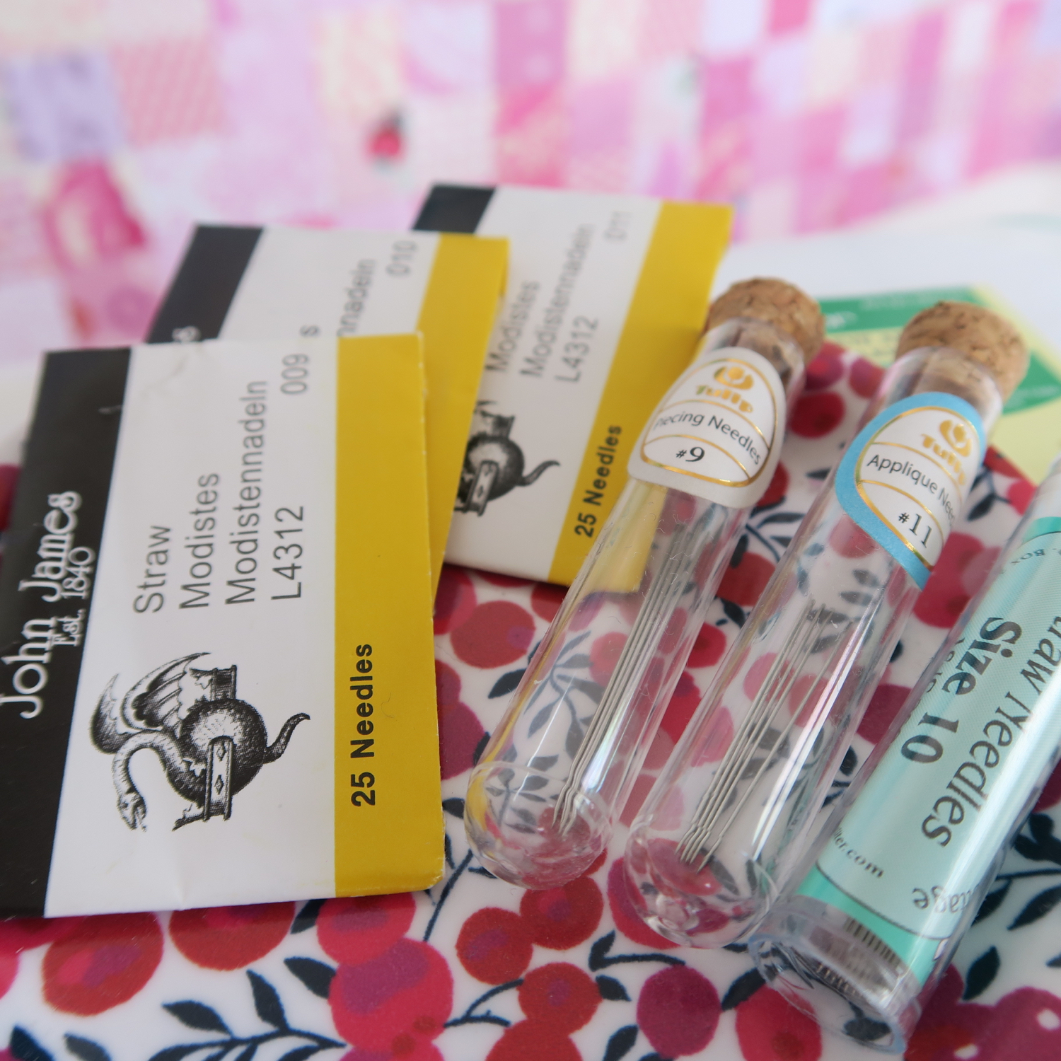 HandSewing Needles for English Paper Piecing Flossie Teacakes